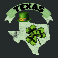 St. Patricks Day Texas Women's Triblend Scoop T-shirt | Artistshot