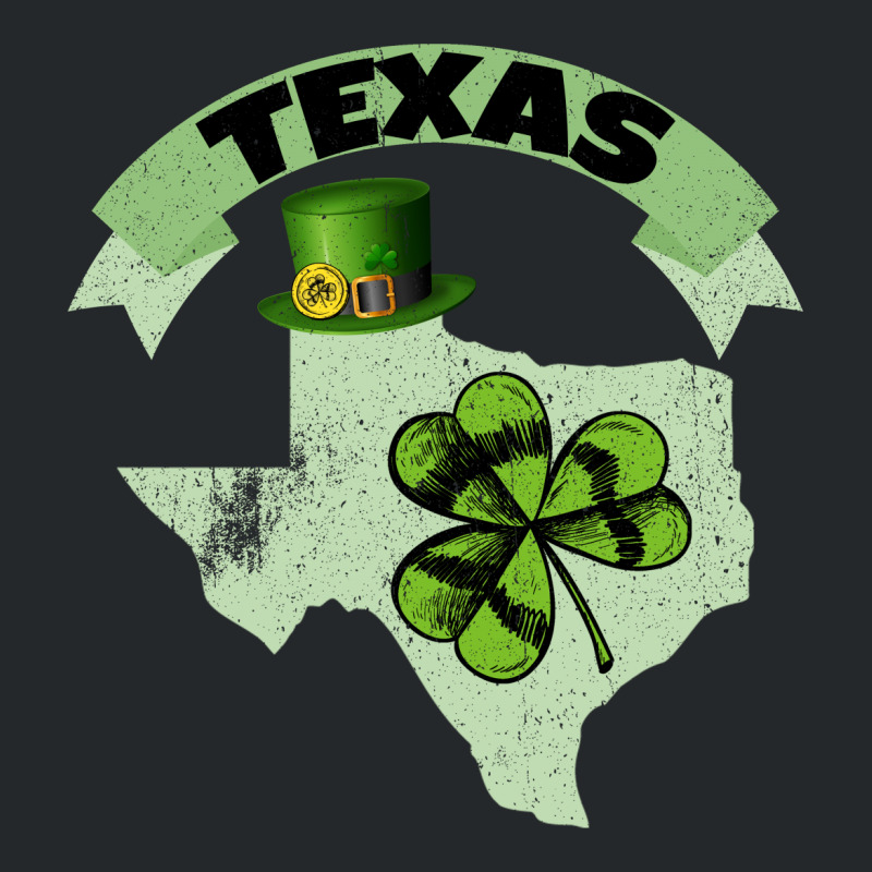 St. Patricks Day Texas Crewneck Sweatshirt by autlu2024 | Artistshot