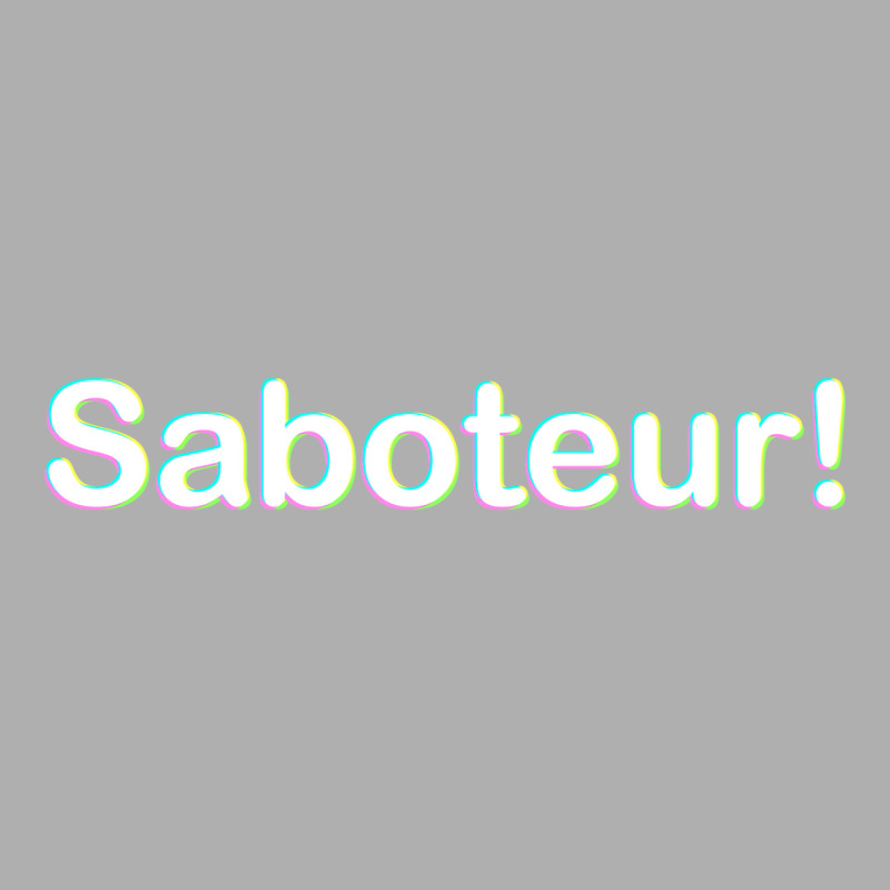 Saboteur Cool Ladies Fitted T-Shirt by nudinrilamuy | Artistshot