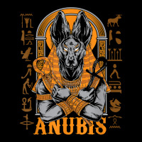 Anubis Ancient Egypt Hieroglyphics Vintage Cropped Sweater | Artistshot