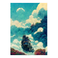 Moving Castle Unisex Hoodie | Artistshot