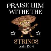 Praise Him With The Strings  Christian Gift2 Fleece Short | Artistshot