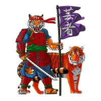 Samurai Tiger Warriors Men's 3/4 Sleeve Pajama Set | Artistshot