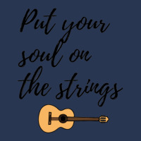 Put Your Soul On The Strings 1 Ladies Denim Jacket | Artistshot