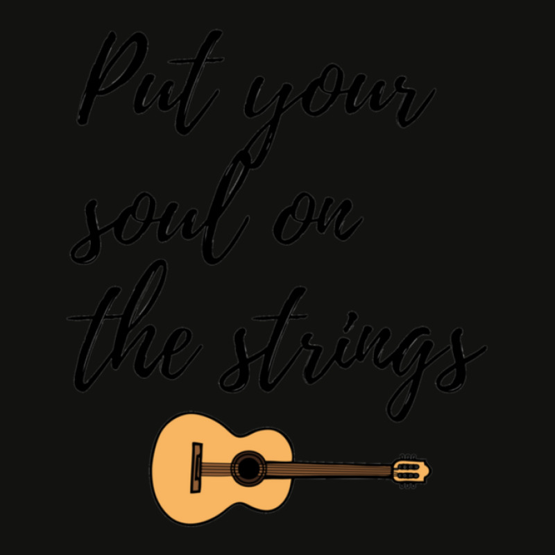 Put Your Soul On The Strings 1 Scorecard Crop Tee by JacquelineNoneJordan | Artistshot