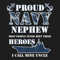 Proud Navy Nephew T Shirts Classic T-shirt | Artistshot