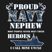 Proud Navy Nephew T Shirts Hoodie & Jogger Set | Artistshot