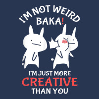 Japan Anime I'm Not Weird I'm Just More Creative Than You Men Denim Jacket | Artistshot