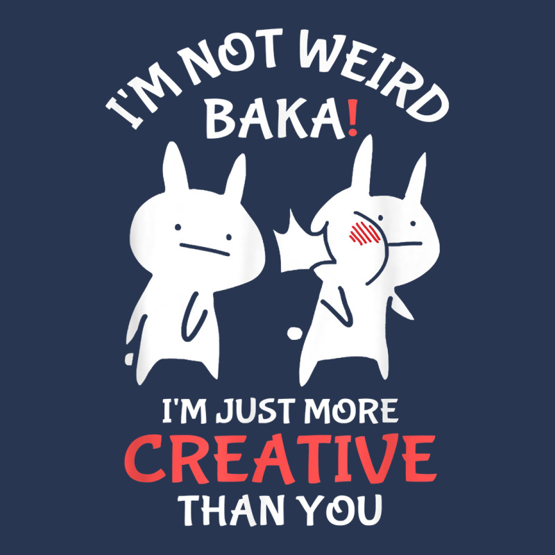 Japan Anime I'm Not Weird I'm Just More Creative Than You Men Denim Jacket | Artistshot