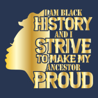 I'm History And I Strive To Make My Ancestor Proud Pullover Hoodie Ladies Denim Jacket | Artistshot