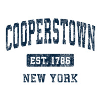 Cooperstown New York Ny Vintage Athletic Sports Design Crop Top | Artistshot