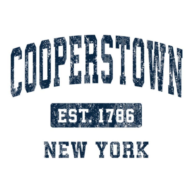 Cooperstown New York Ny Vintage Athletic Sports Design Crop Top by kajmakgezimiy | Artistshot