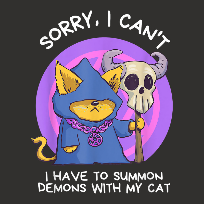 Sorry I Can't I Have To Summon Demons With My Cat Champion Hoodie | Artistshot