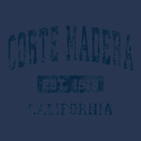 Corte Madera California Ca Vintage Athletic Sports Design Ladies Denim Jacket | Artistshot