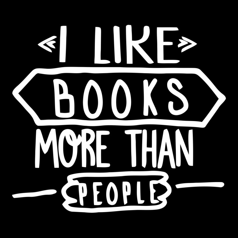 I Like Books More Than People Long Sleeve Baby Bodysuit by dinugraha | Artistshot