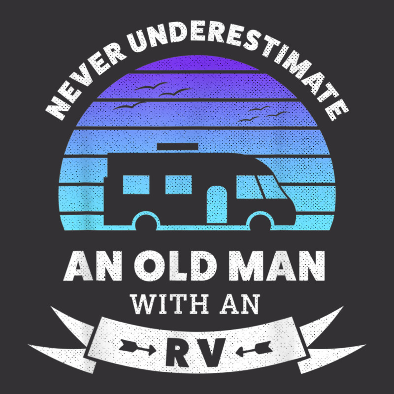 Mens An Old Man With An Rv (gift For Him) Vintage Short | Artistshot