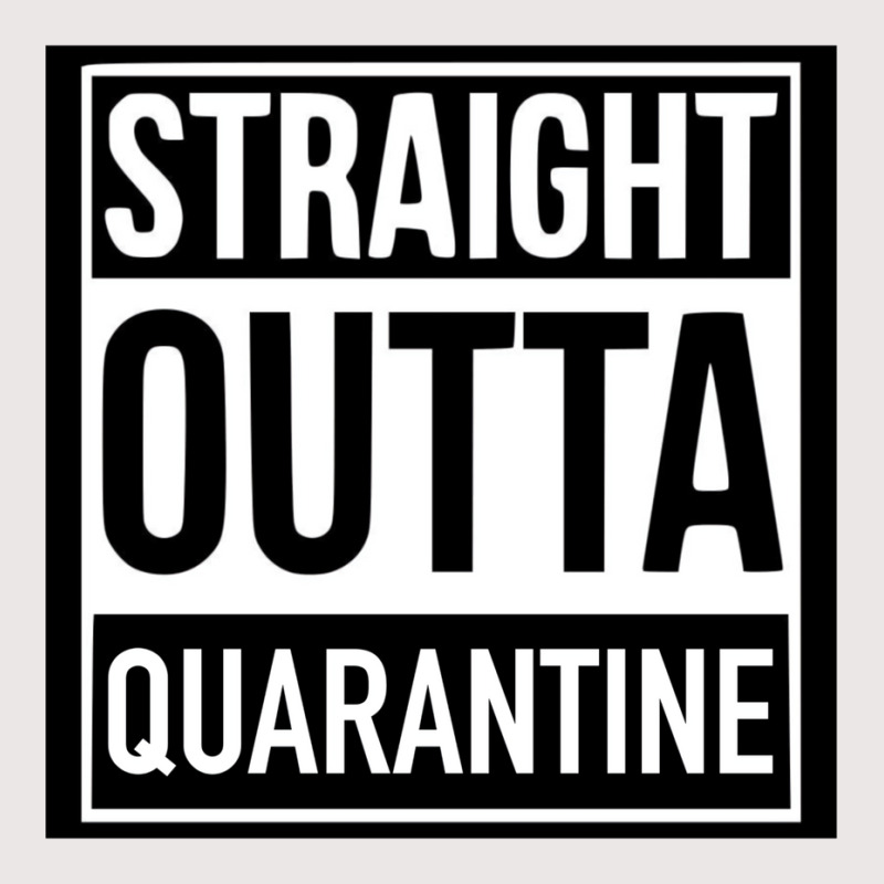 Straight Outta Quarantine Pocket T-Shirt by jorsievinettc | Artistshot