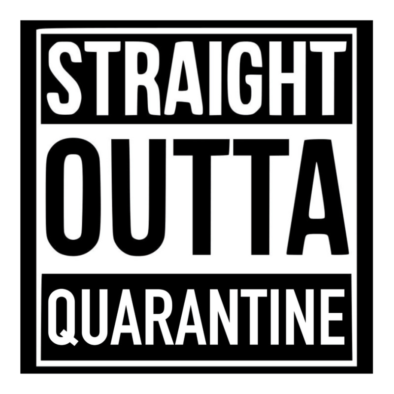 Straight Outta Quarantine 3/4 Sleeve Shirt by jorsievinettc | Artistshot