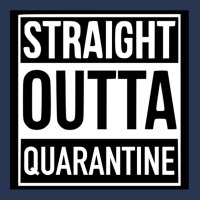 Straight Outta Quarantine Men Denim Jacket | Artistshot