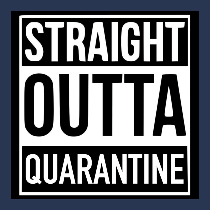 Straight Outta Quarantine Men Denim Jacket by jorsievinettc | Artistshot