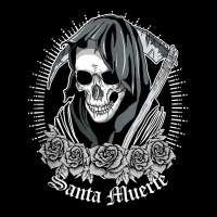 Santa Muerte Female Deity Mexican Satanic Dead Sugar Skull Tank Top Zipper Hoodie | Artistshot