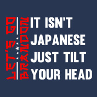 Let's Go Brandon It Isn't Japanese Just Tilt Your Head T Shirt Men Denim Jacket | Artistshot