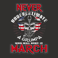 Mens Grumpa Who Was Born In March Tshirt Champion Hoodie | Artistshot