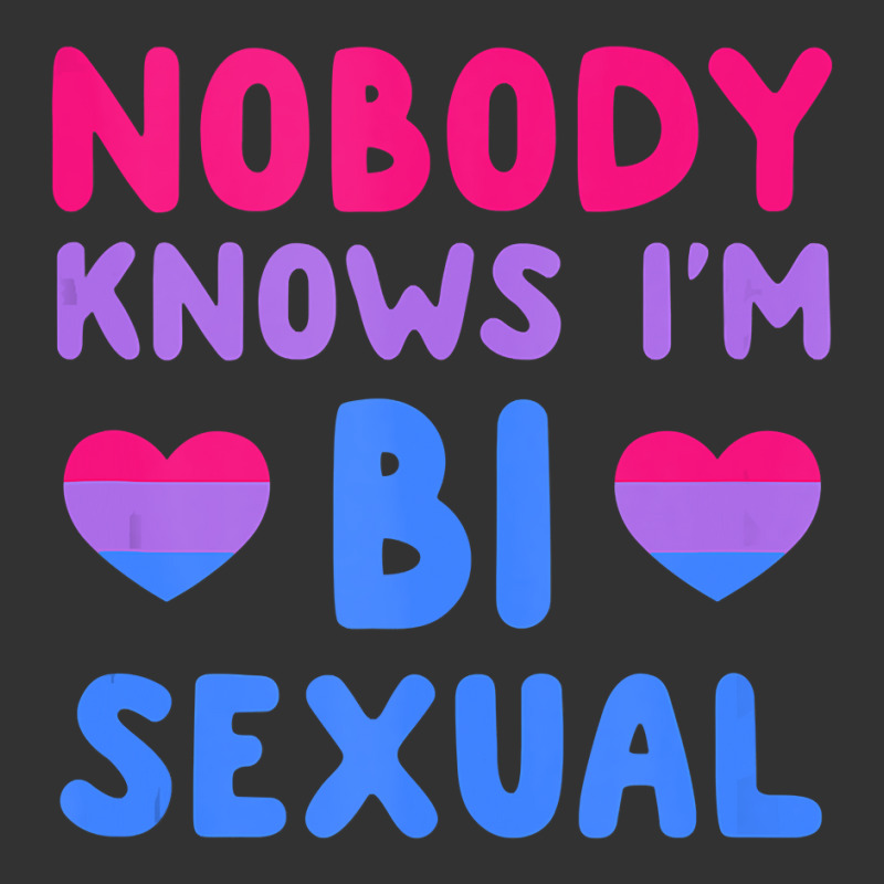 Nobody Knows I'm Bisexual Pride Shirt Funny Bi Sexual Women Tank Top Baby Bodysuit by kogmor58594 | Artistshot