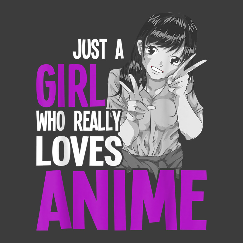 Japanese Otaku Women Just A Girl Who Really Loves Anime Men's Polo Shirt | Artistshot