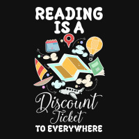 Reading Is A Discount Ticket To Everywhere For Dark Baby Beanies | Artistshot