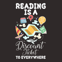 Reading Is A Discount Ticket To Everywhere For Dark Racerback Tank | Artistshot