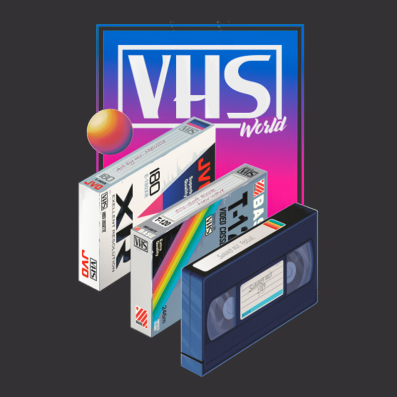 Vhs World Vintage Hoodie And Short Set | Artistshot