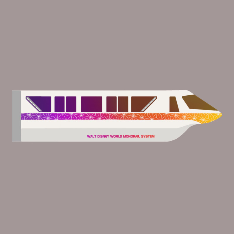 Spaceship Earth Gradient Monorail Vintage Short | Artistshot