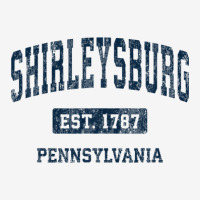 Shirleysburg Pennsylvania Pa Vintage Athletic Sports Design Landscape Canvas Print | Artistshot