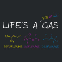 Life Is A Volatile Gas Crewneck Sweatshirt | Artistshot