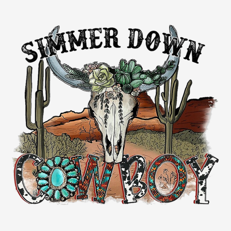 Western Country Cowgirl Simmer Down Cowboy Rodeo Horse Girl Graphic Youth T-shirt | Artistshot