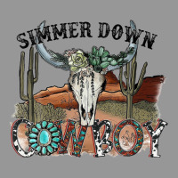 Western Country Cowgirl Simmer Down Cowboy Rodeo Horse Girl Women's V-neck T-shirt | Artistshot