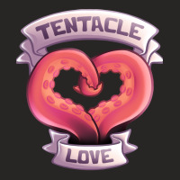 We Love Tentacles   Pink Ladies Fitted T-shirt | Artistshot