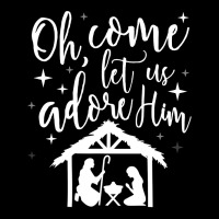 Come Let Us Adore Him Christmas Jesus Nativity T Shirt Baby Tee | Artistshot