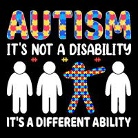 Autism Gift T  Shirt Autism It's Not A Disability It's A Different Abi Youth Jogger | Artistshot