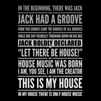 Jack's House  White On Black Pocket T-shirt | Artistshot