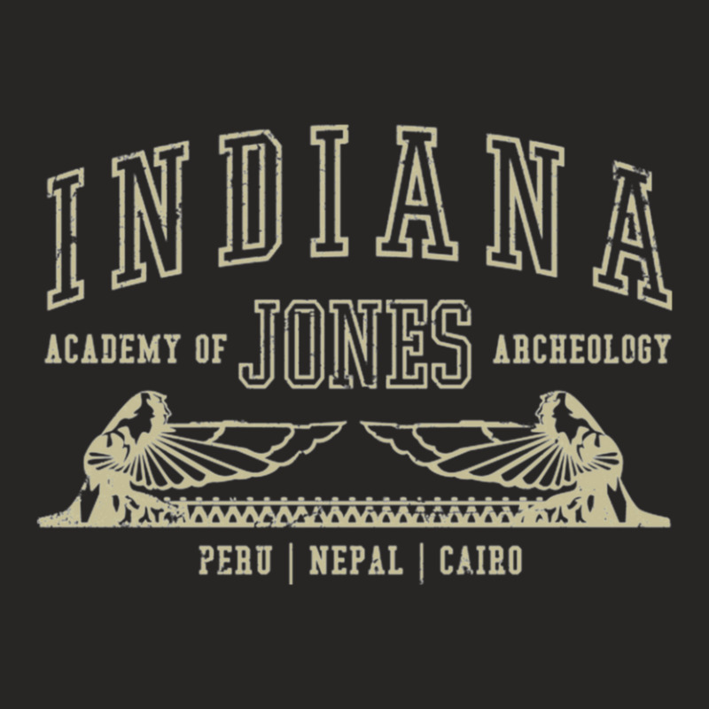 Raiders Of The Lost Ark T Indiana Jones Academy Of Archeology Ladies Fitted T-Shirt by MabellaPennachio | Artistshot