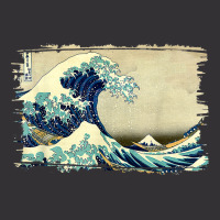 Stylish Vintage Art Great Ocean Wave Hokusai Classic Design Vintage Hoodie | Artistshot