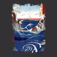 Stylish Vintage Art Ocean Whirlpool Hiroshige Classic Vintage Hoodie | Artistshot