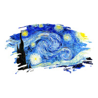 Stylish Vintage Art Starry Night Vincent Van Gogh Classic V-neck Tee | Artistshot