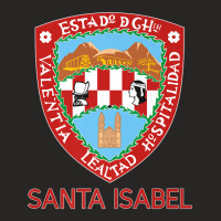 Santa Isabel Chihuahua Estado De Mexico Escudo Eagle Aguila Ladies Fitted T-shirt | Artistshot