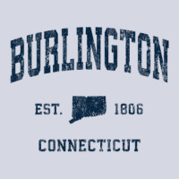 Burlington Connecticut Ct Vintage Athletic Navy Sports Desig Fleece Short | Artistshot