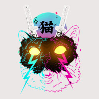 Cyberpunk Cat Kitten Japanese Retro Vaporwave Cats Pocket T-shirt | Artistshot