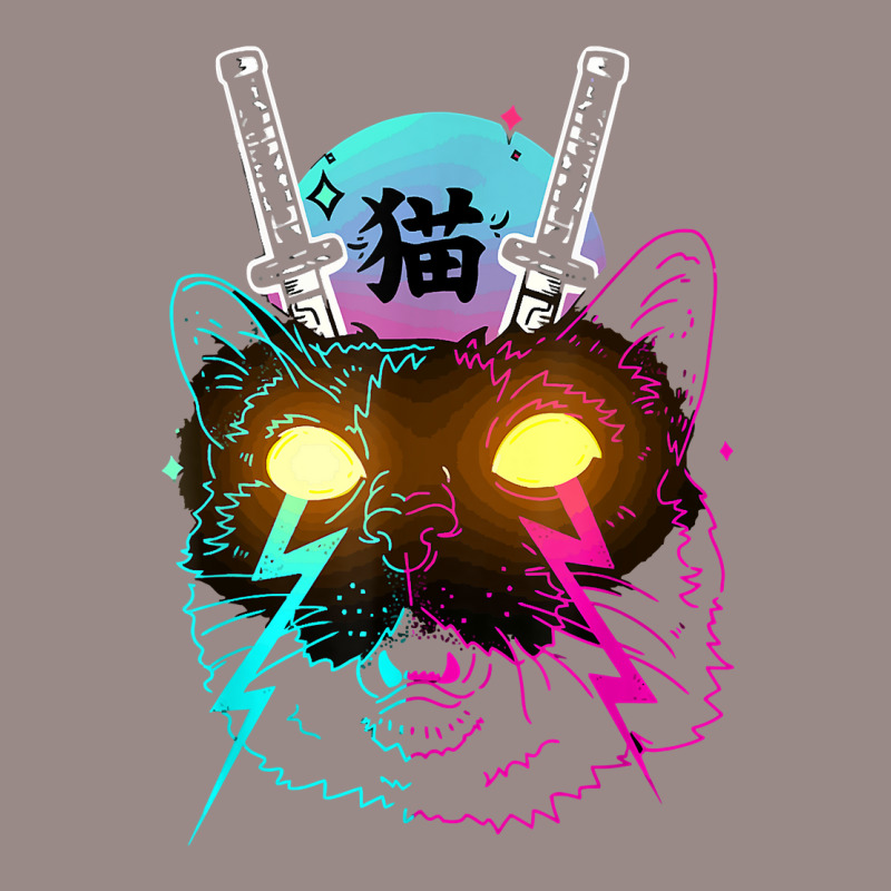 Cyberpunk Cat Kitten Japanese Retro Vaporwave Cats Vintage T-Shirt by mintoosaenanf | Artistshot