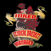 Clinical Project Manager Inked Skull & Red Roses Tattoo Zipper Hoodie | Artistshot